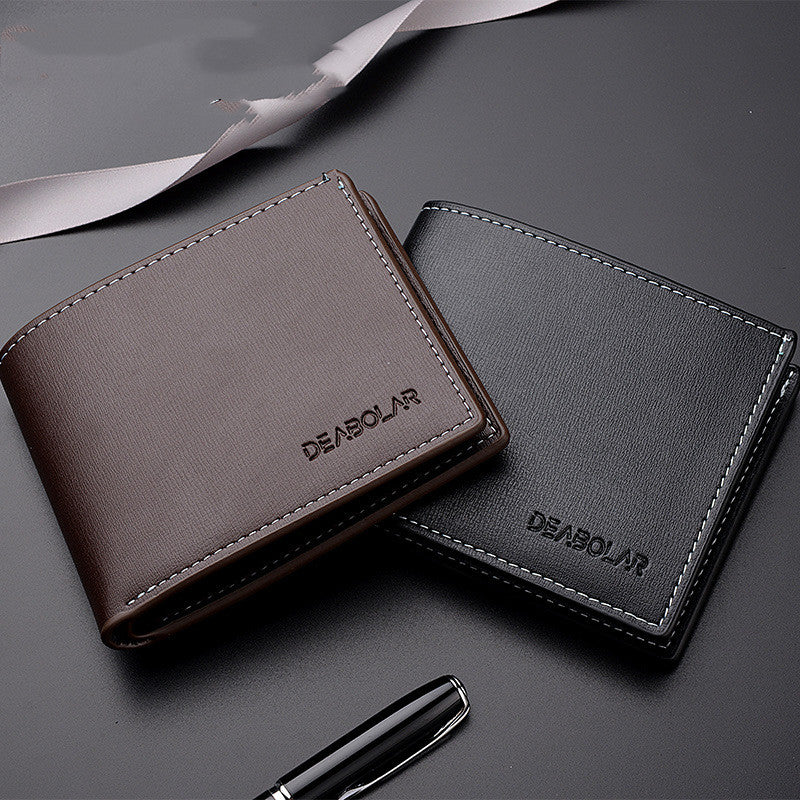 Foreign Trade Hot Selling New Men\'s Wallet Leisure