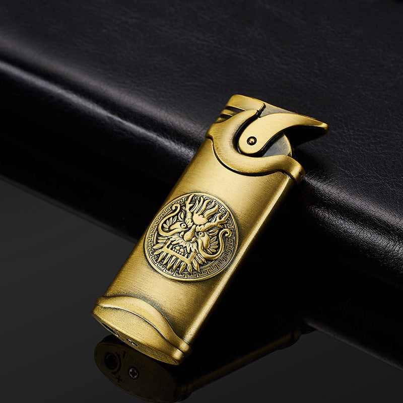 Men's Fashion Simple Vintage Windproof Lighter