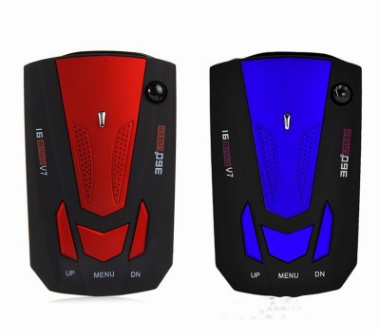 Electronic Dog V7 English And Russian Vehicle-mounted Speed Measurement Vehicle Mobile Speed Measurement Detector