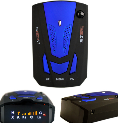 Electronic Dog V7 English And Russian Vehicle-mounted Speed Measurement Vehicle Mobile Speed Measurement Detector