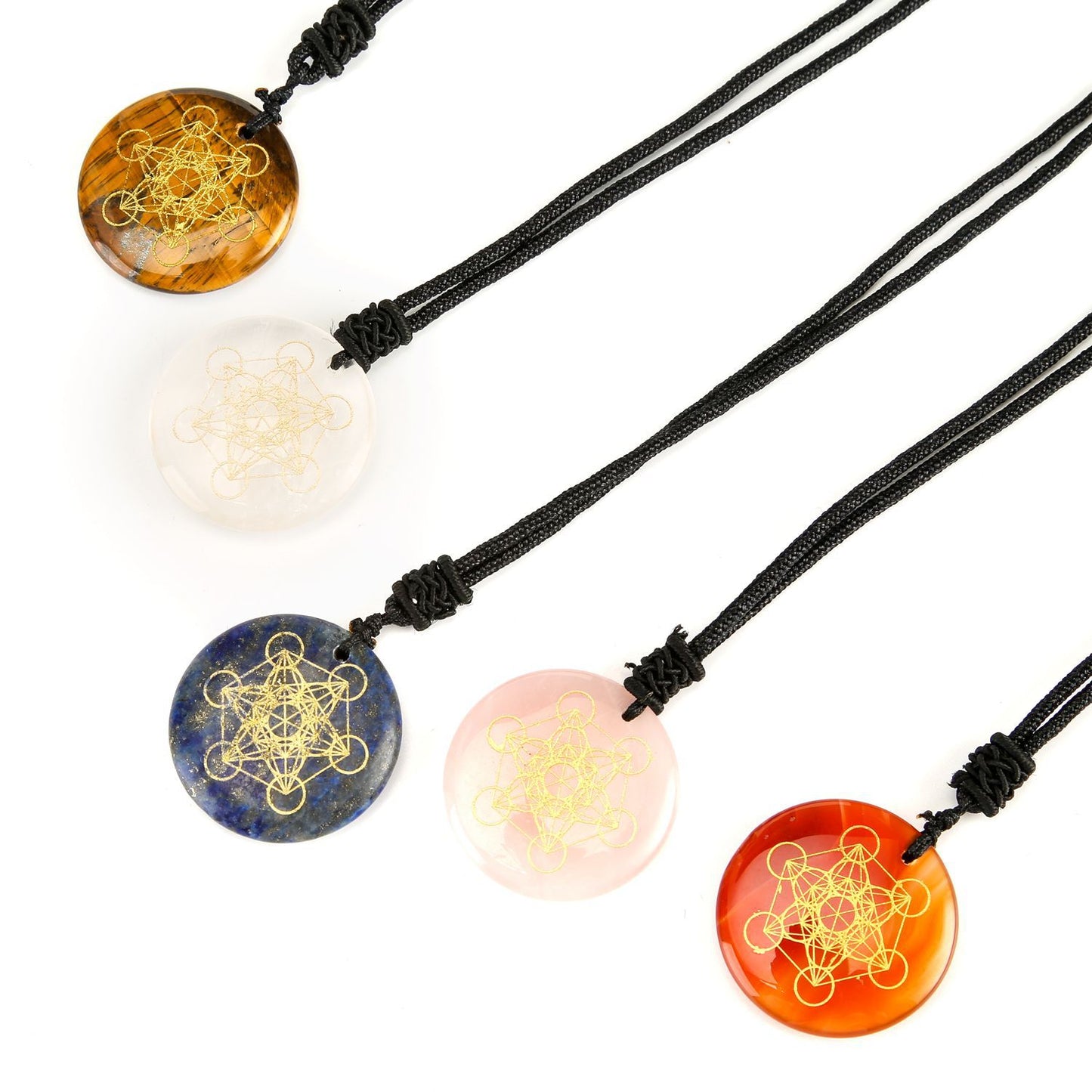 Hot Selling Crystal Multidimensional Metatron Cube Pendant