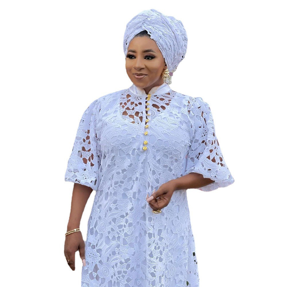 Dress Ethnic Style Clothing Water Soluble Lace