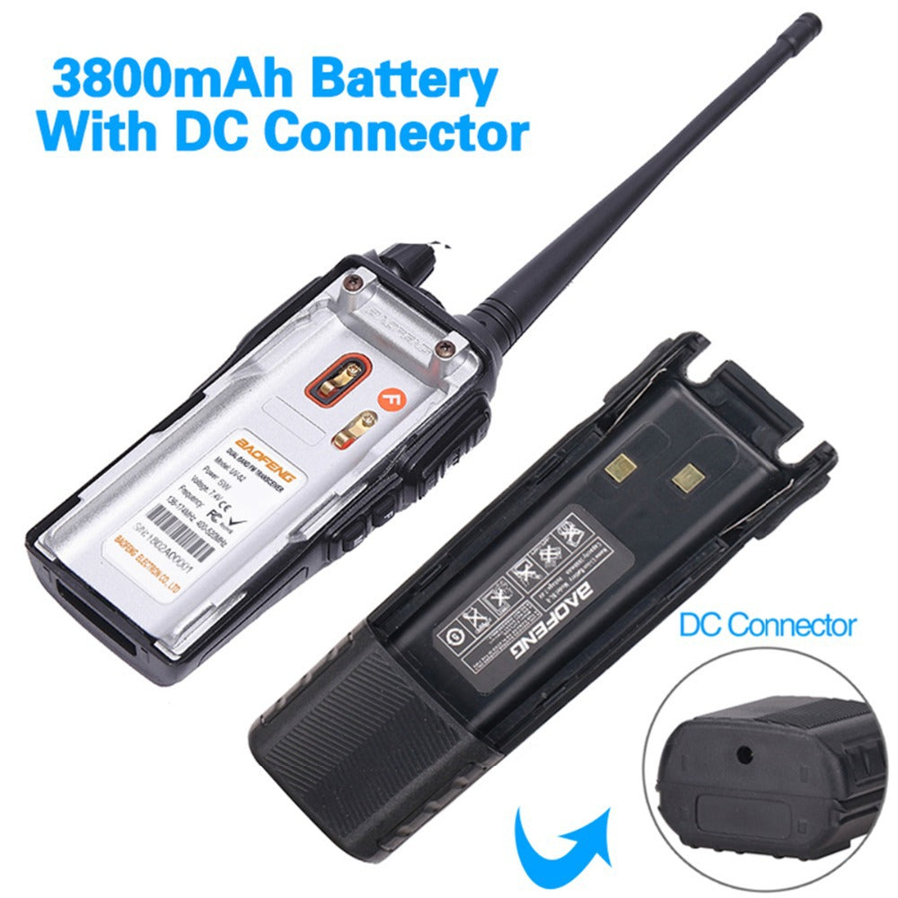 UV-82 3800 Battery Extended Interphone