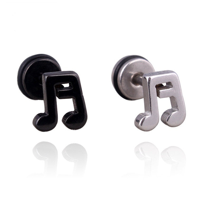 Music Note Earring