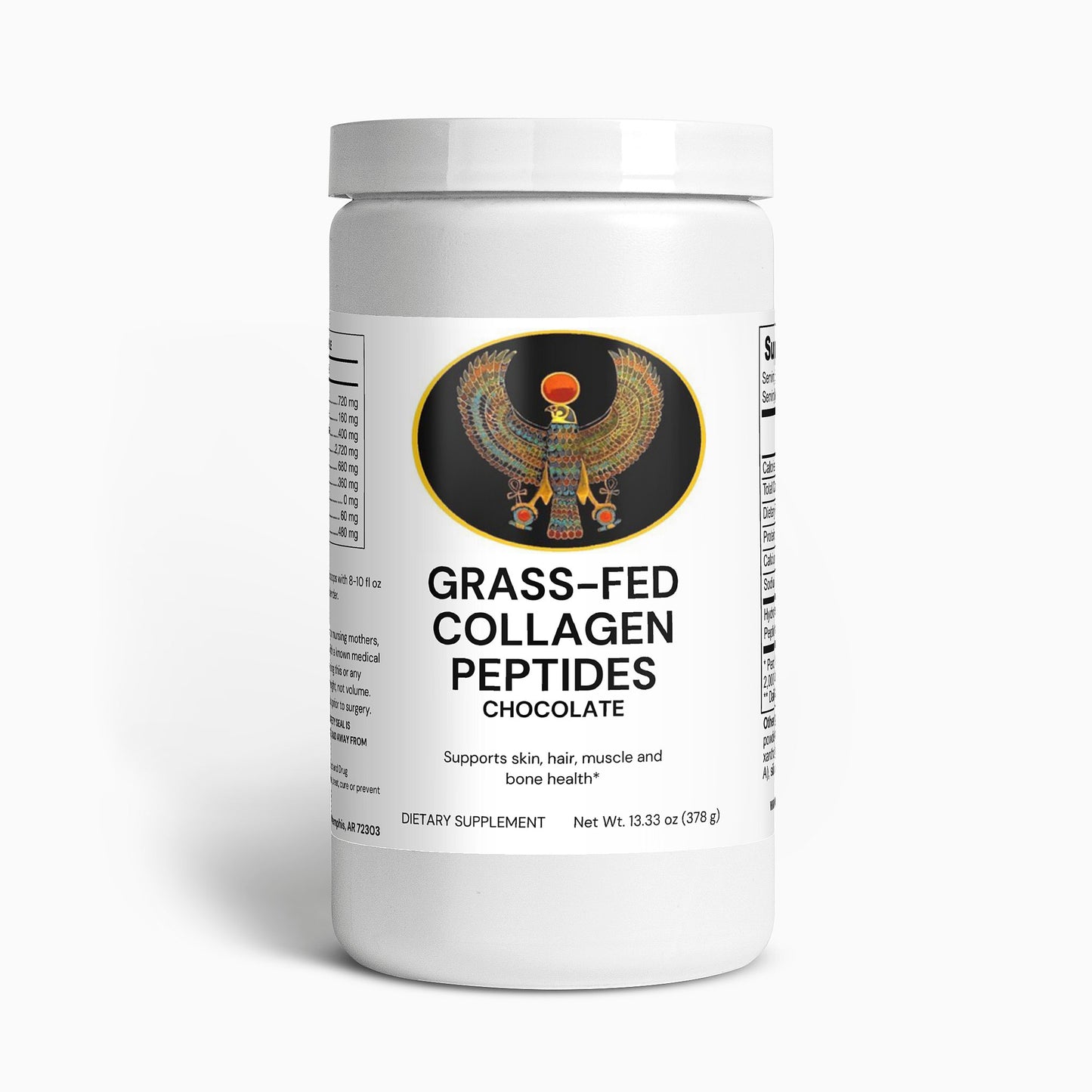 Grass-Fed Collagen Peptides Powder (Chocolate)