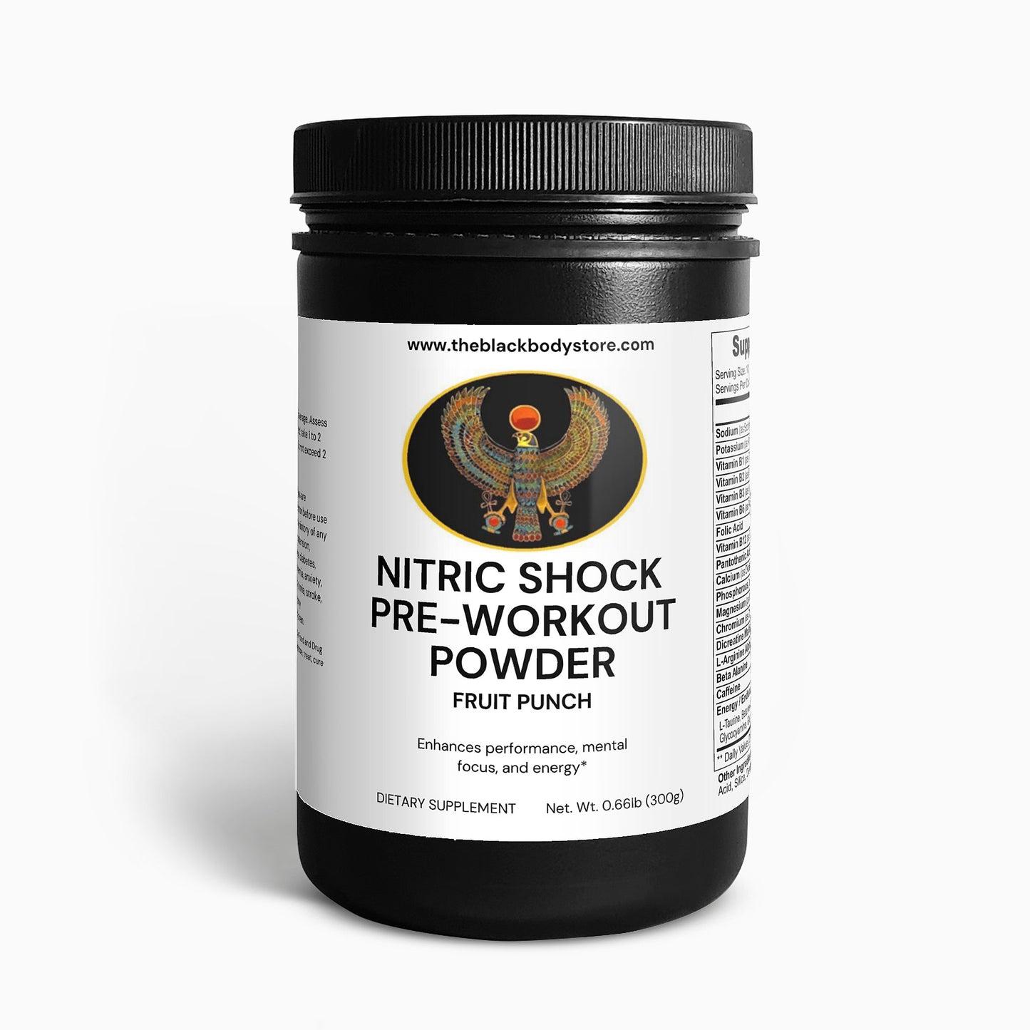 Nitric Shock Pre-Workout Powder (Fruit Punch)