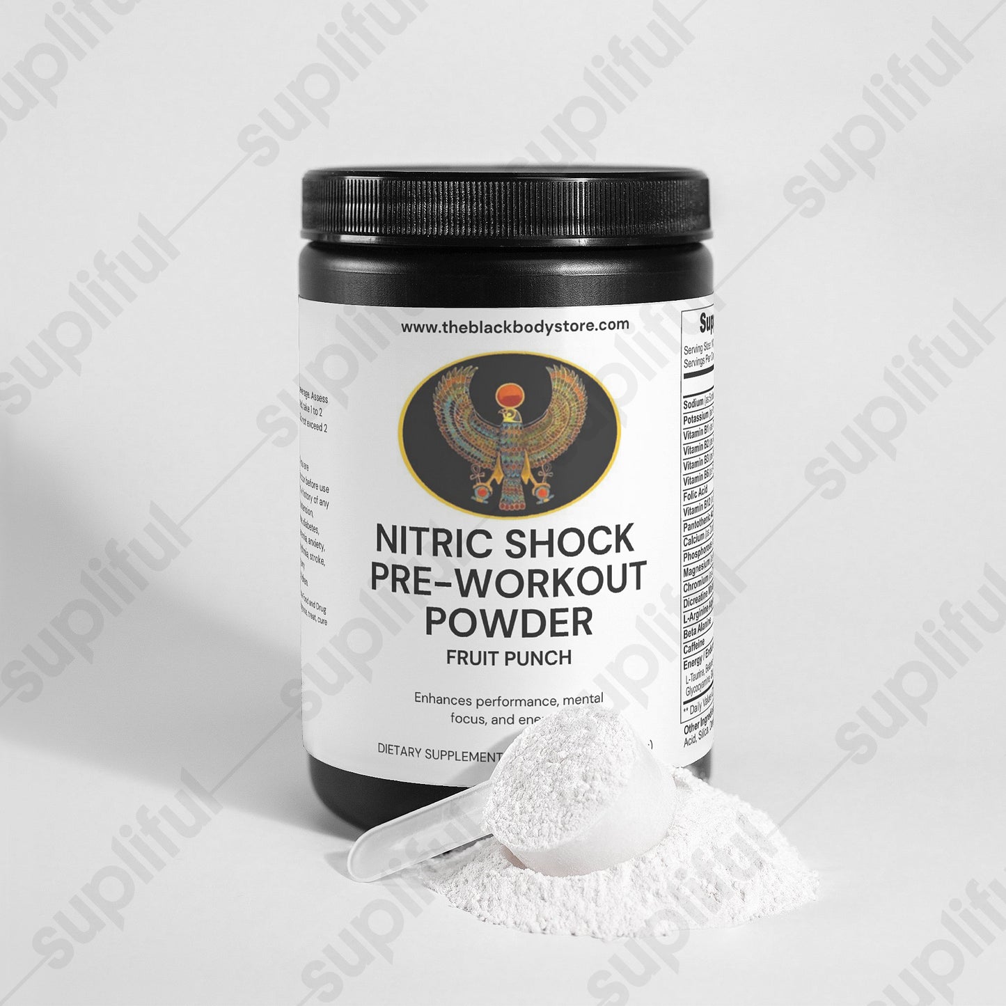 Nitric Shock Pre-Workout Powder (Fruit Punch)