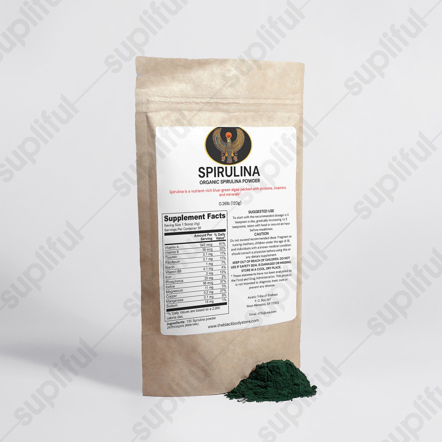 Organic Spirulina Powder