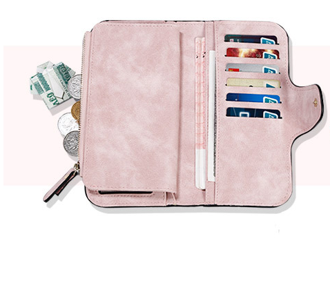 Women's wallet wallet phone case