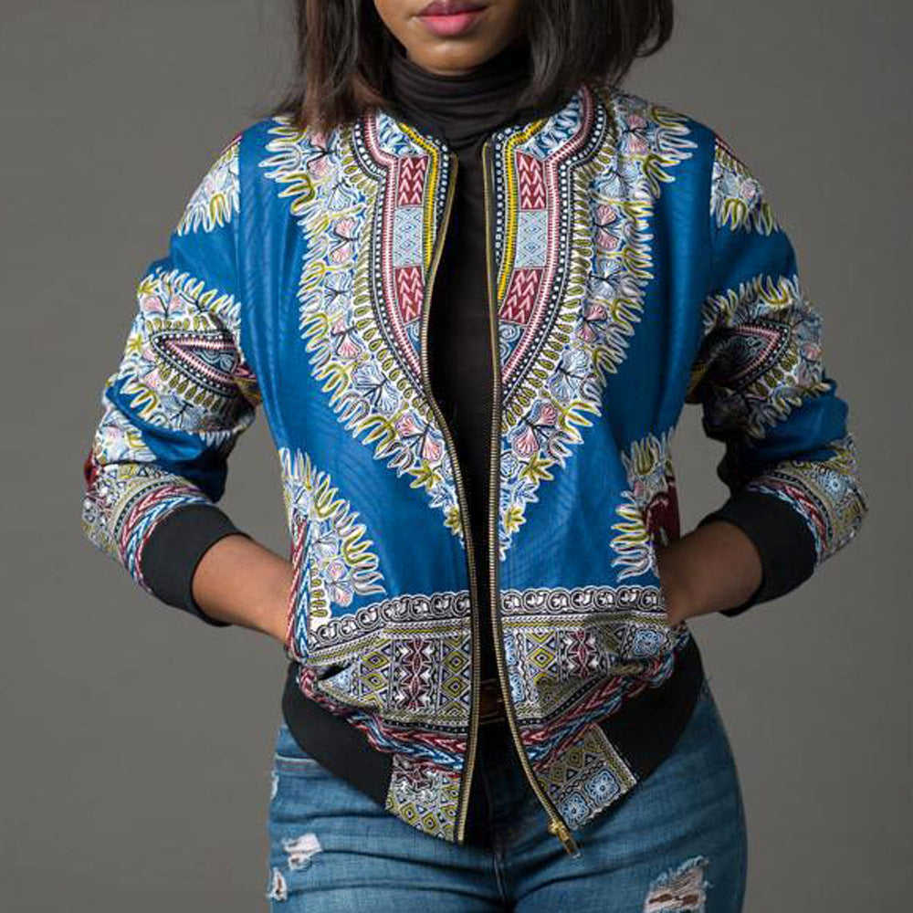 Women's African Print Jacket