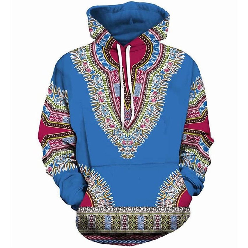 Ethnic print sweatshirt