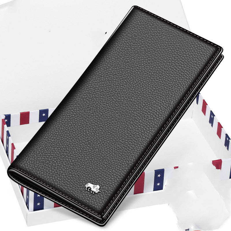 American Bison Wallet Mens Long Leather