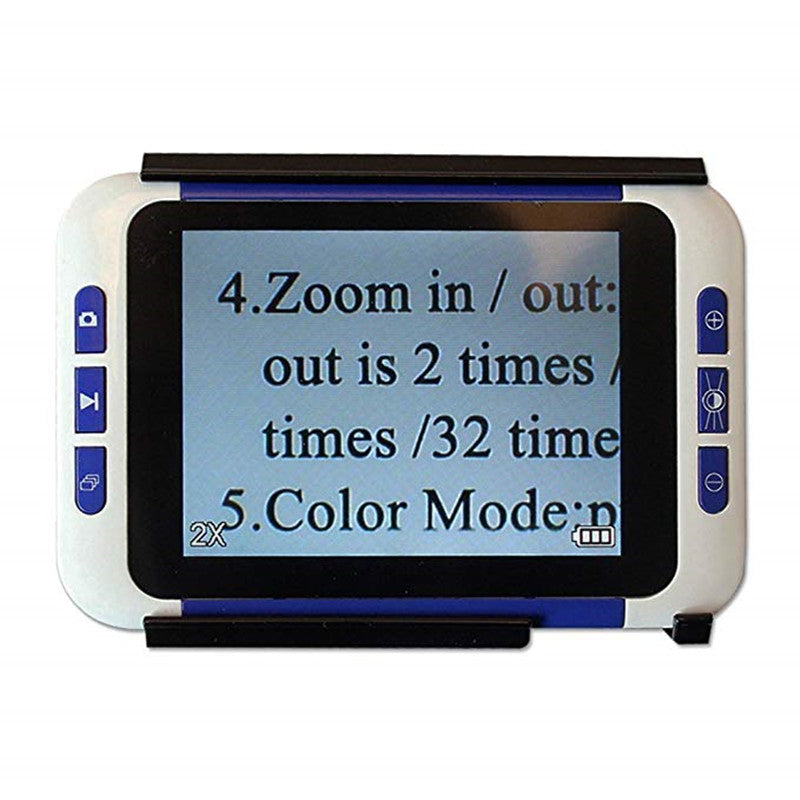 Low vision reader