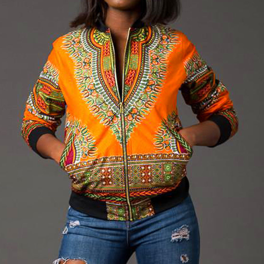 Women's African Print Jacket