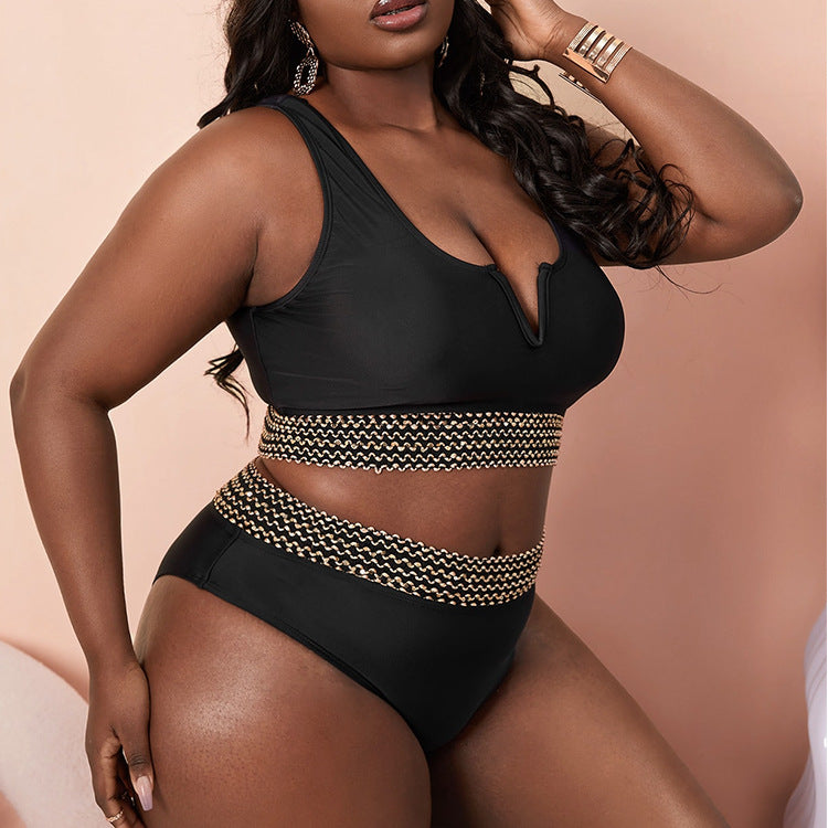 Women's Split Large European And American Style Swimsuit
