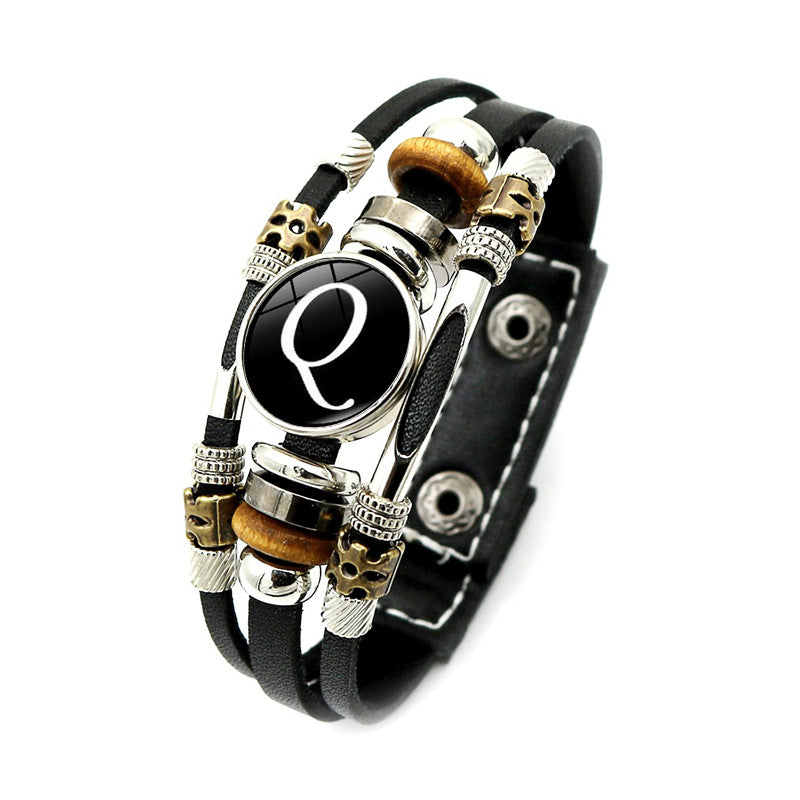 Women's Punk Multi-layer Beaded Bracelet