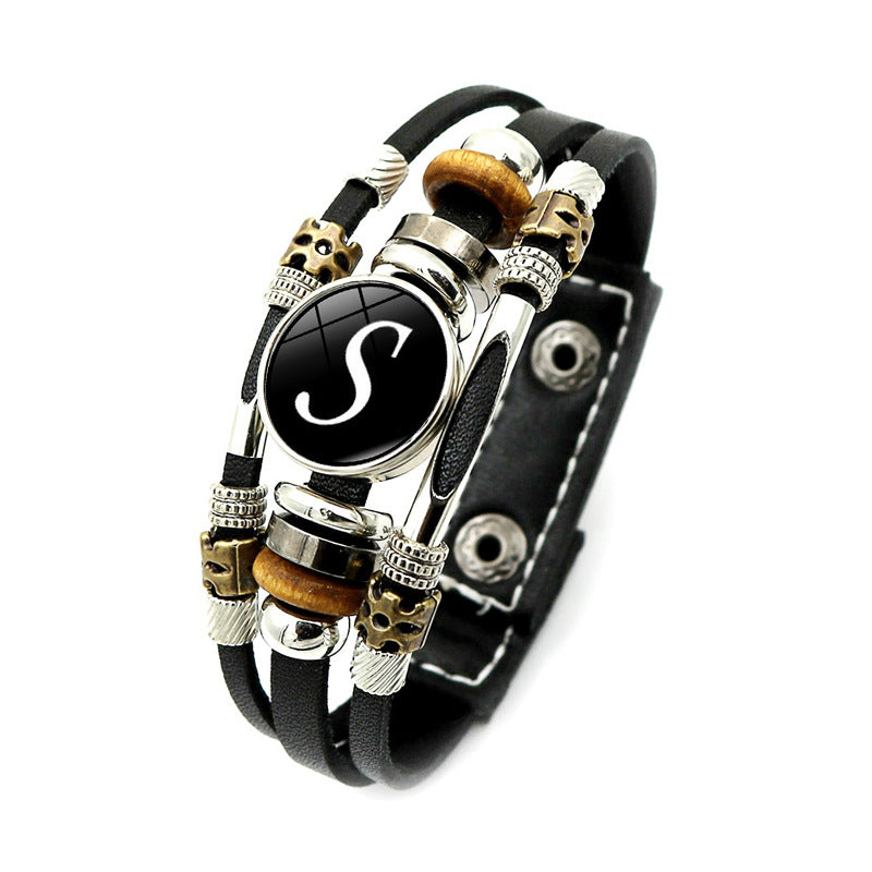 Women's Punk Multi-layer Beaded Bracelet