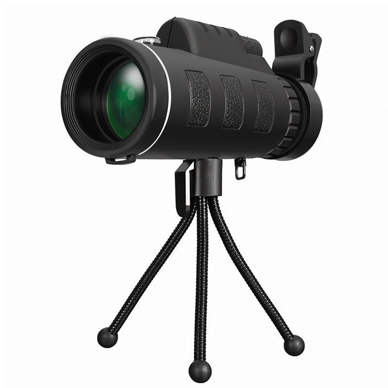 40X60 Monocular Mobile Phone Astronomical Children's Binocular High Power HD Fishing Bird Watching Night Vision Outdoor Magnifying Telescope