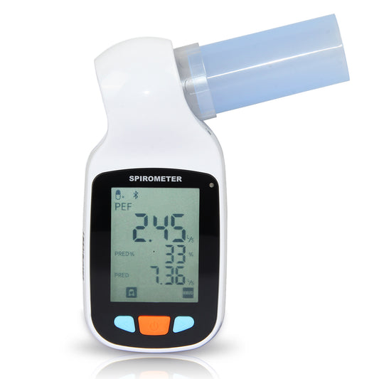SP70B Digital Color Spirometer Pulmonary Function Lung Volume Device Bluetooth