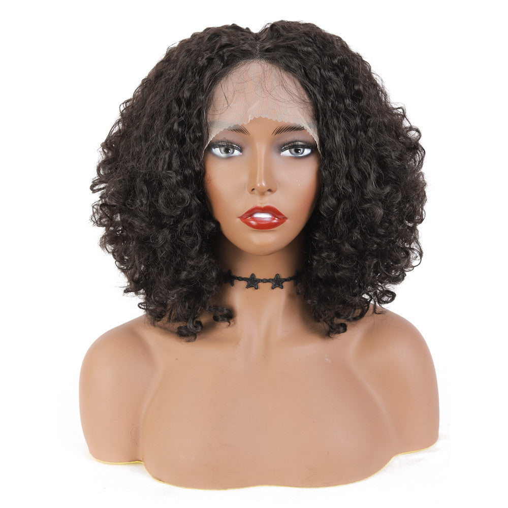 Female Headgear High Temperature Silk Chemical Fiber Wig