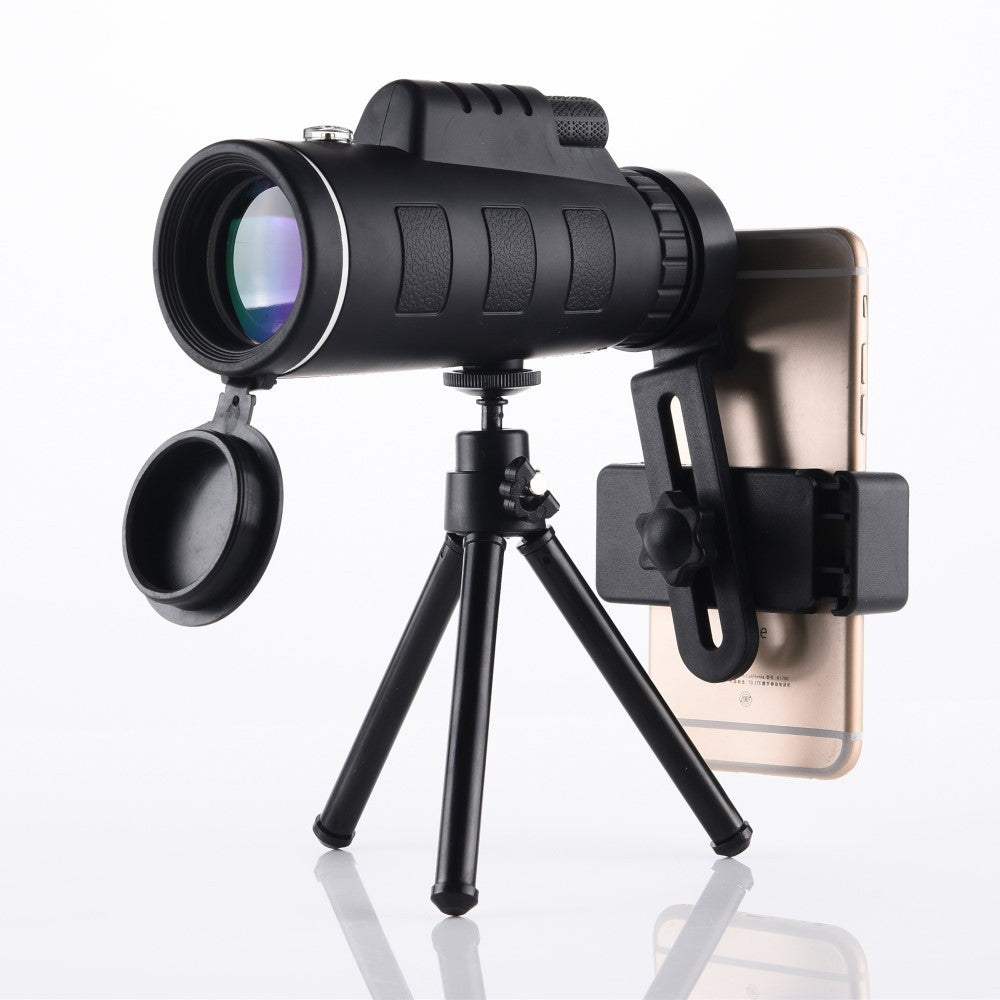 40X60 Monocular Mobile Phone Astronomical Children's Binocular High Power HD Fishing Bird Watching Night Vision Outdoor Magnifying Telescope