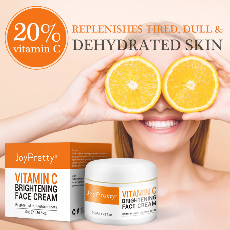 Vitamin C Cream Skin Brightening Set Hydration And Moisturizing 5-Piece Face Set