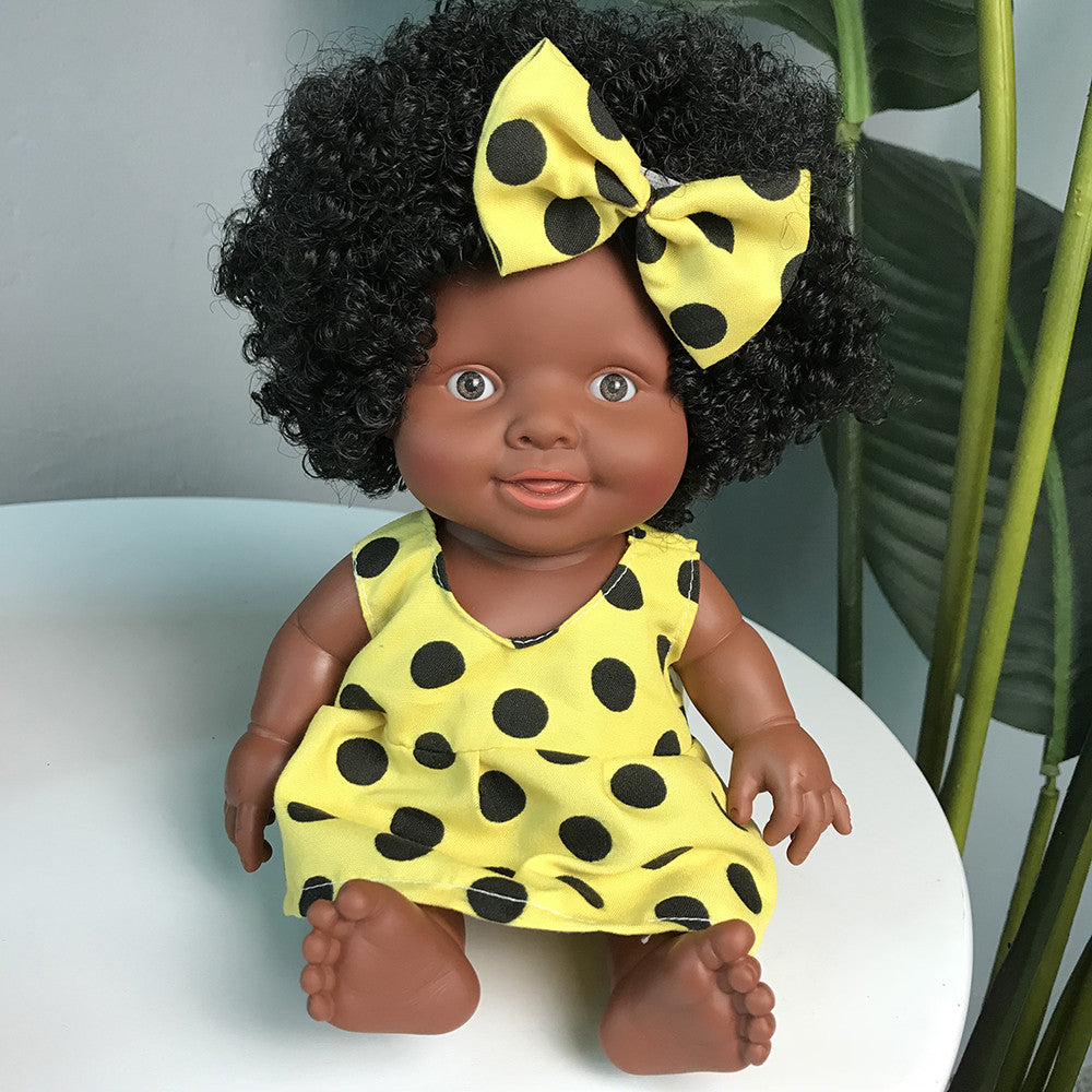 African vinyl doll