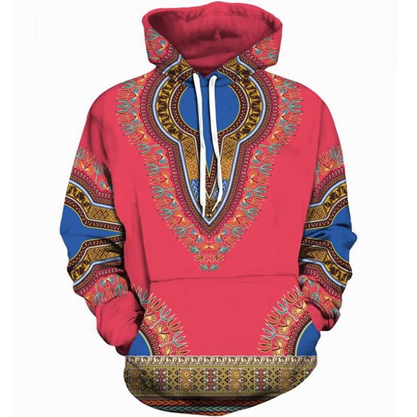 Ethnic print sweatshirt