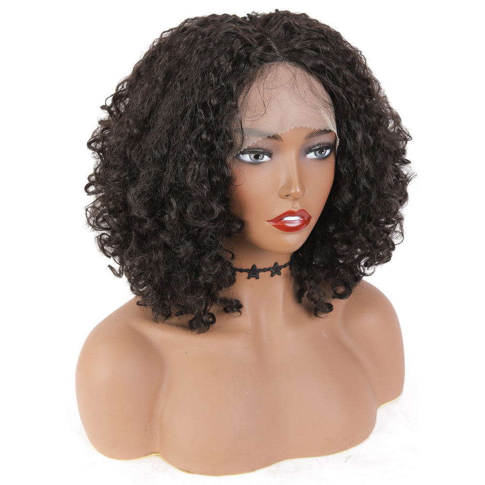 Female Headgear High Temperature Silk Chemical Fiber Wig