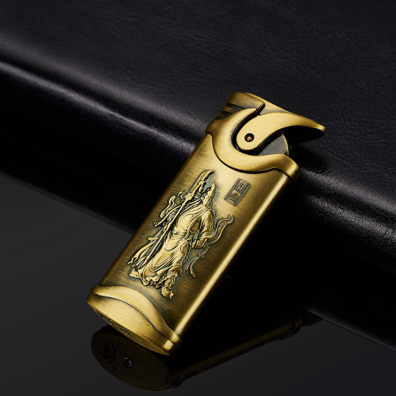 Men's Fashion Simple Vintage Windproof Lighter