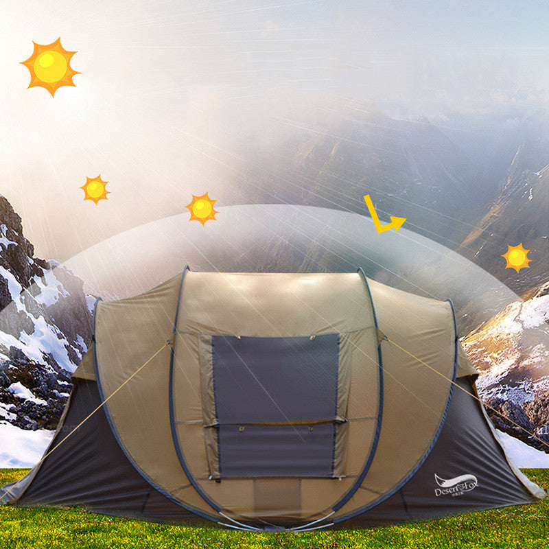 Outdoor Automatic Tents Do Not Need To Build A Boat Tent