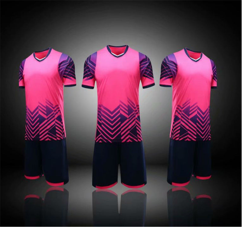 Light Board Football Jersey Training Competition Short Sleeve Suit