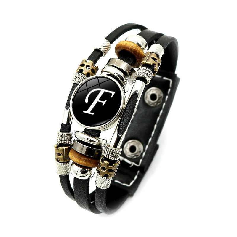 Women's Punk Multi-layer Beaded Bracelet