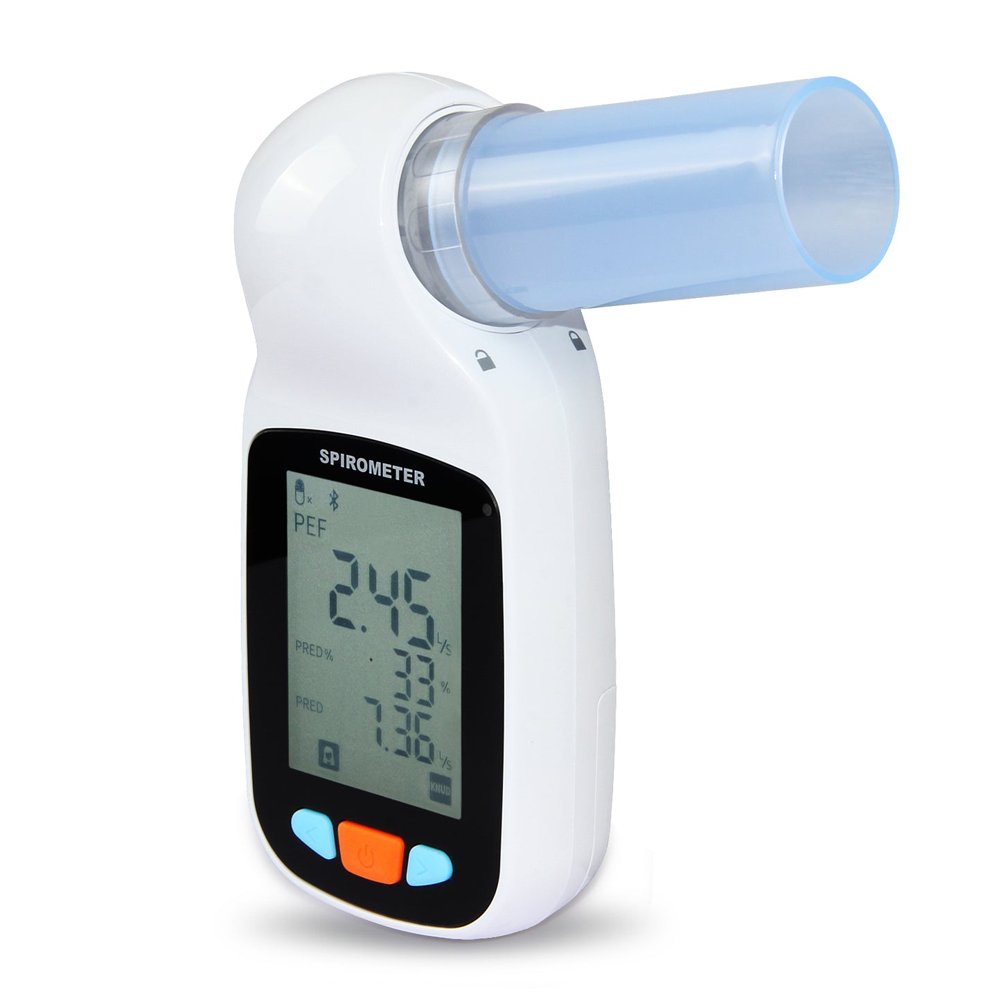 SP70B Digital Color Spirometer Pulmonary Function Lung Volume Device Bluetooth