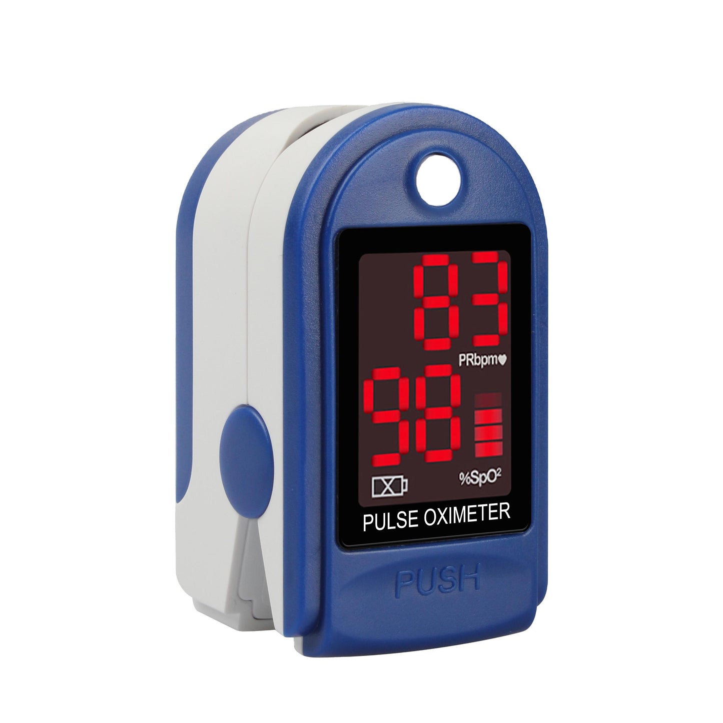 Portable Electronic Pulse Oximeter Fingertip Medical Device Health TFT Screen For Home-testing