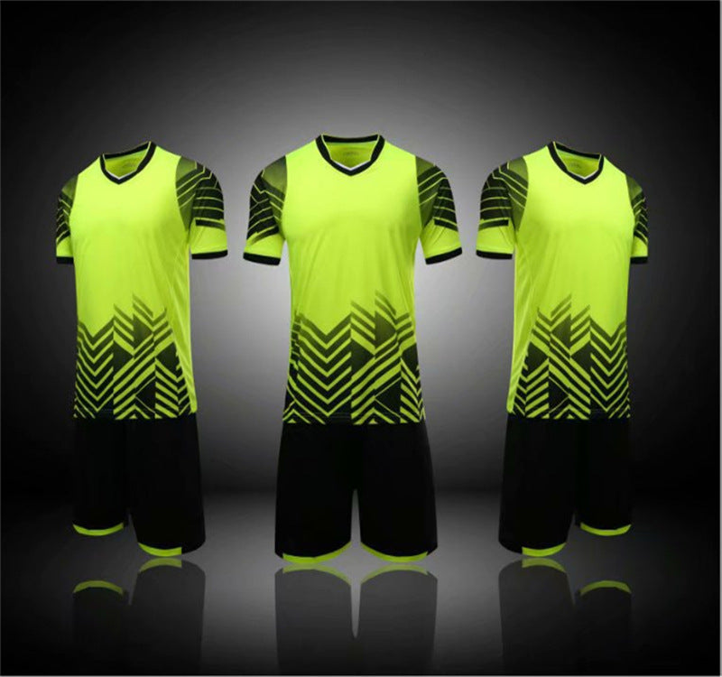 Light Board Football Jersey Training Competition Short Sleeve Suit