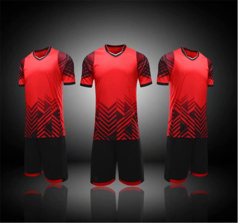 Light Board Football Jersey Training Competition Short Sleeve Suit