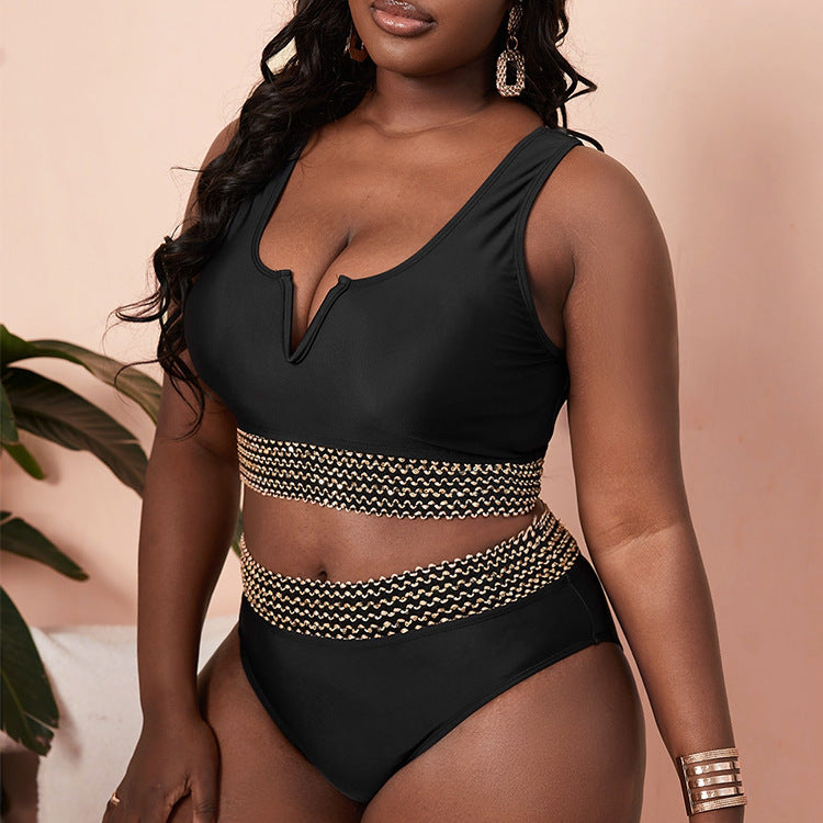 Women's Split Large European And American Style Swimsuit