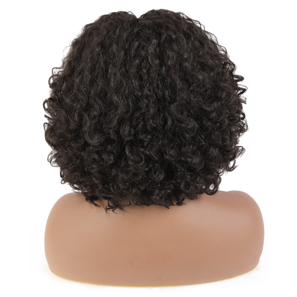 Female Headgear High Temperature Silk Chemical Fiber Wig